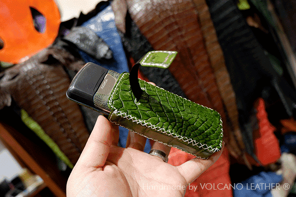 Bao da Nokia 8800 Da cá sấu Volcano leather
